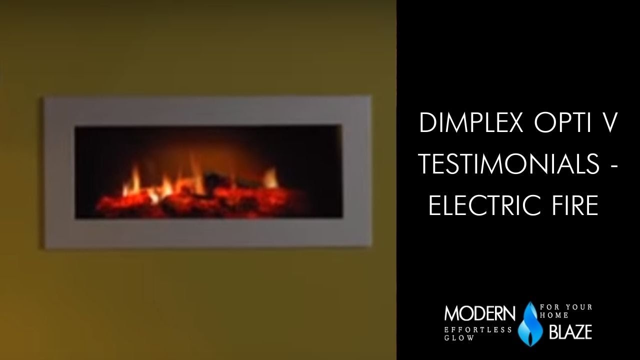 Dimplex Opti-V Solo 29-Inch Electric Fireplace — Modern Blaze