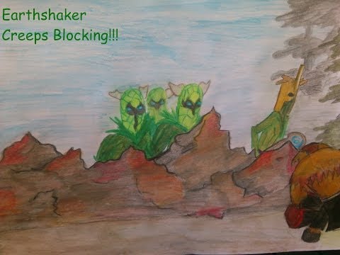Earthshaker Creeps Blocking Combo PixelBrothers