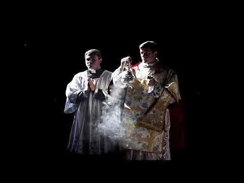 Old Gregorian Chant ~ Vexilla Regis Prodeunt ~ Latin & English Lyrics