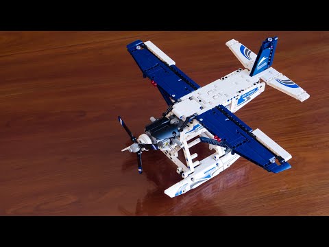 Конструктор Mould King «Самолет - Амфибия» на радиоуправлении 15014 / 556 деталей