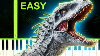 Download lagu INDOMINUS REX THEME | Jurassic World - EASY Piano Tutorial mp3 Download lagu INDOMINUS REX THEME | Jurassic World - EASY Piano Tutorial mp3
