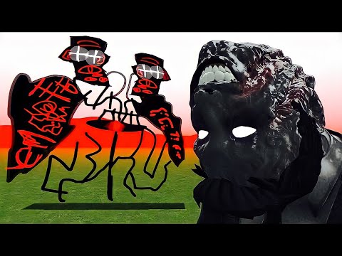 THE RULER PHASE 2 vs THE MAN WITH THE UPSIDE DOWN FACE (Garry's Mod)