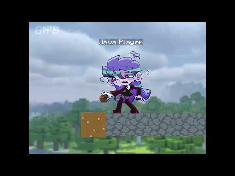 JAVA vs BEDROCK - MINECRAFT MOVIE ANIMATION | GH'S ANIMATION