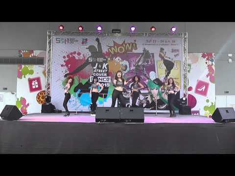 ZONE TEEN Cover 4Minute @ SIAM SQUARE1 J-Street Cover Party 2015