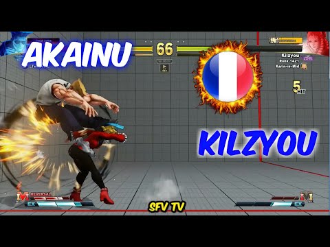 Akainu (France) vs Kilzyou (France) SFV CE スト5 CE 스파5