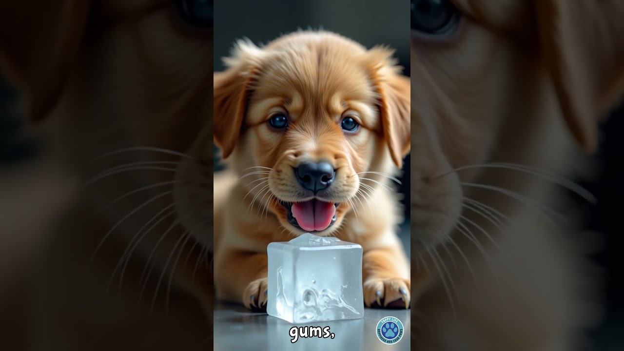 The Surprising Reason Dogs Can’t Get Enough of Ice Cubes