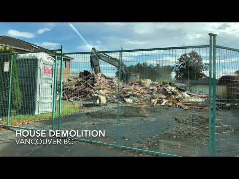 Vancouver House Demolition