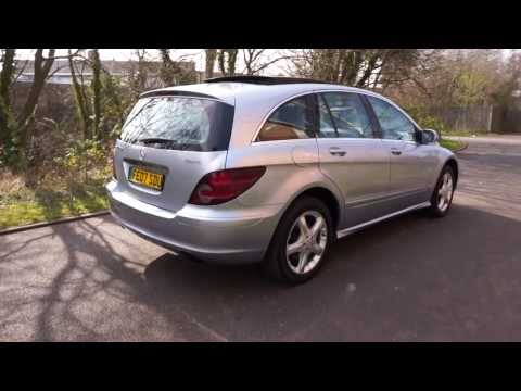 2007(07) MERCEDES R320 CDI SPORT ESTATE AUTOMATIC DIESEL LASURITE BLUE MERCLAND