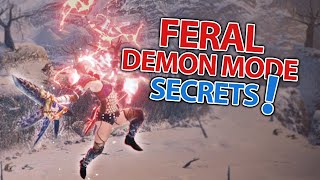 Feral Demon Mode Secrets (MUST USE) - Dual Blades in Monster Hunter Rise