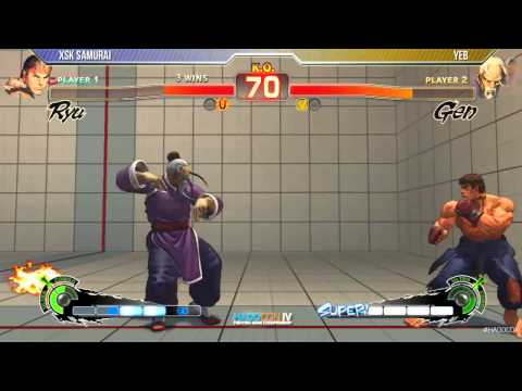 HADOCON IV (SSFIV:AE 2012) - XSK Samurai (Ryu) vs. Yeb (Gen)