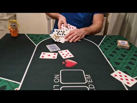 Chaos and Control - Card Trick- Card Control from Casino Table Wash