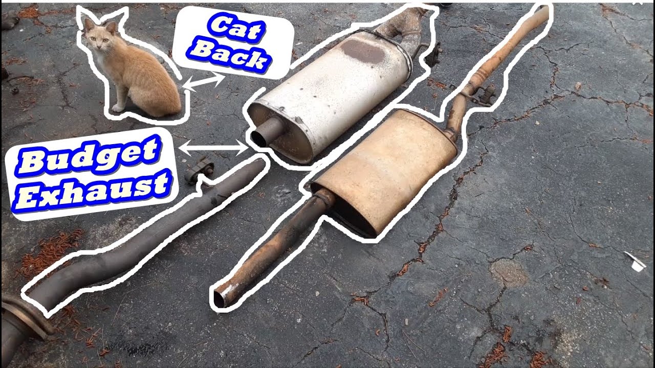 LS Swap S10 Exhaust Hack Job - Under $50 - Full Exhaust