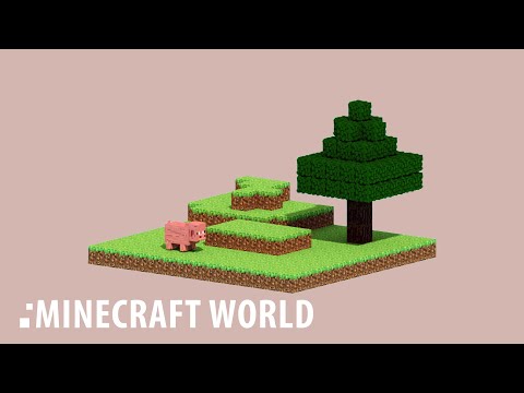 Minecraft World / Voxel Art