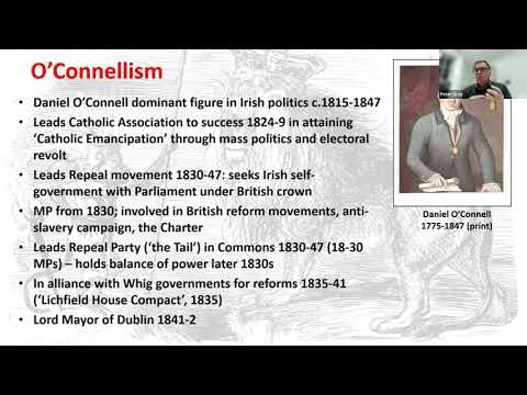 The Great Famine and Irish Politics - A Lecture by Professor Peter Gray