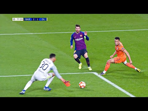 Lionel Messi vs Lyon (Home) (UCL) 18-19 HD 1080i (English Commentary)