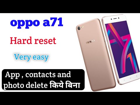 OPPO A71 hard reset kaise kare || Anuj maurya
