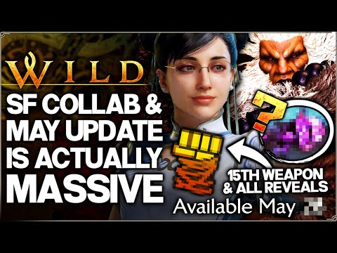 Monster Hunter Wilds - NEW '15TH' PUNCH WEAPON - Street Fighter Collab & May Update INSANE Reveal!
