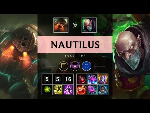 Nautilus Top vs Singed - EUW Master Patch 25.11