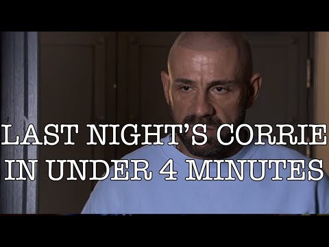 Last Night's Corrie in Under Four Minutes - 19 December 2022