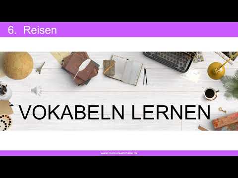 Vokabeln lernen - a varanda