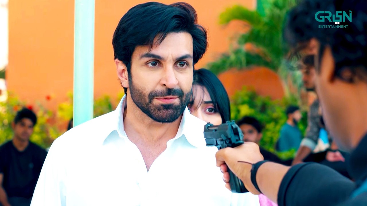 Saalay, Pistol Dikh Ke Darata Hai !! #alizehshah #azfarrehman #shortvideo #khwaabmeray #greentv