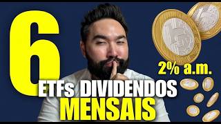 6 ETFs que MAIS PAGARAM DIVIDENDOS MENSAIS em 2025 e devem continuar em 2026