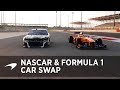 Jimmie Johnson and Fernando Alonso car swap