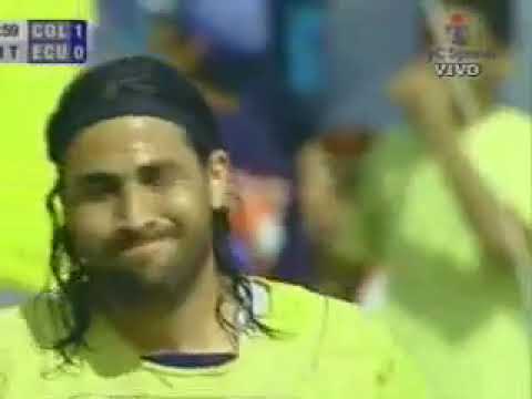 Eliminatorias Mundial 2006: Colombia 3-0 Ecuador (08/06/2005). Narración en español.