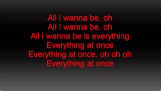 Lenka-Everything at Once (lyrics)