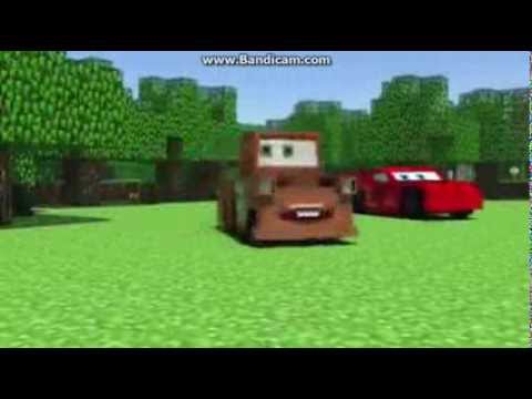 "Disney Pixar's Cars in Minecraft" - Animation