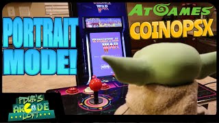 CoinOpsX Portrait Mode Support on Legends Arcade Family!