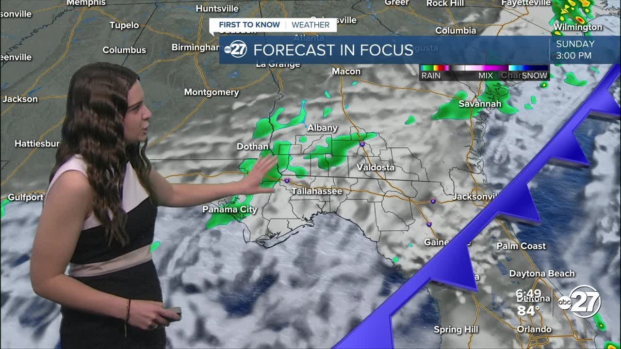 First to Know Forecast: Weak cold front bringing cloud cover Sunday (4/18/2026)