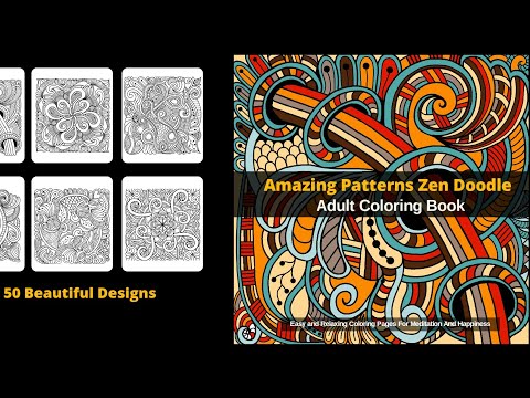 Stunning Zentangle Coloring Pages For Adults To Print Free