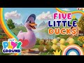 FIVE LITTLE DUCKS GMA Playground Nursery Rhymes Kids Songs With Lyrics