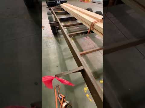 Perfect Trailer For Hauling Deck Boards 😁 #homedepot #trailer #towing