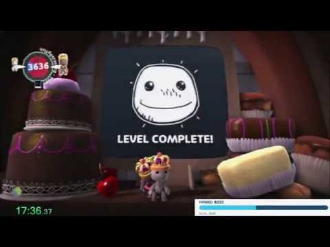 LittleBigPlanet 2 Co-op Speedrun w/ p-p-j (1:41:20)