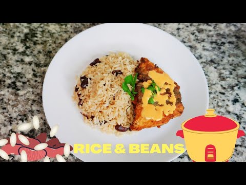 HOW TO COOK RED BEANS AND RICE IN A RICE COOKER :EASY