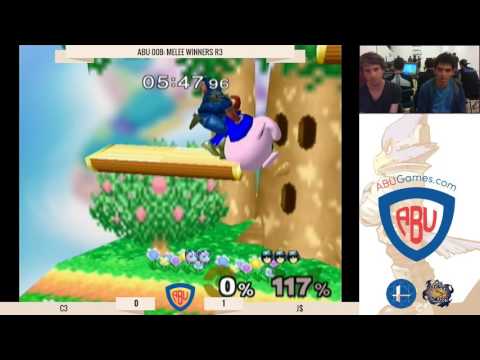 ABU Monthly 8: C3 (Jigglypuff) Vs. J$ (C. Falcon) - Melee Winners R3
