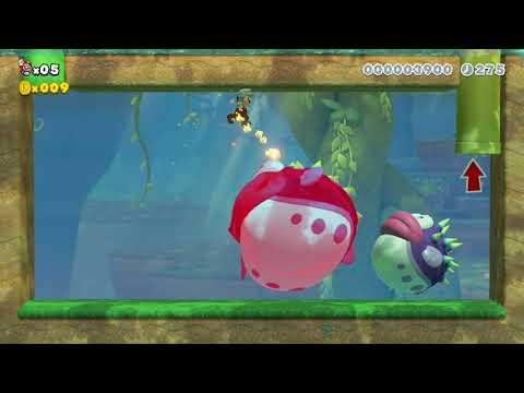 Super Mario Maker 2: Story Mode Level (62 Threat Level: Porcupuffer) [1080 HD]