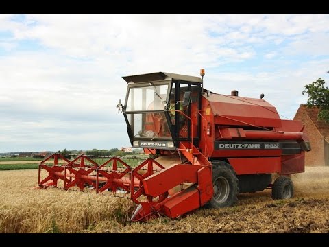 Landb. Vanoost - Watou - maaidorsen - Deutz-Fahr M 1322