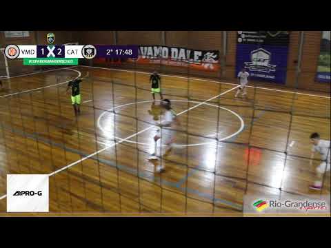 Primeira rodada Copa Rio-Grandense futsal 2023- Vamo dale x Católica