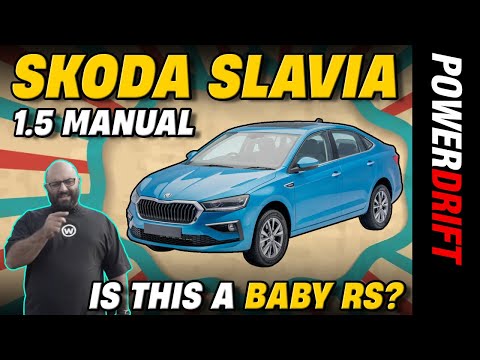 Skoda Slavia 1.5 Manual | vRS Without The Badge? | Review | PowerDrift