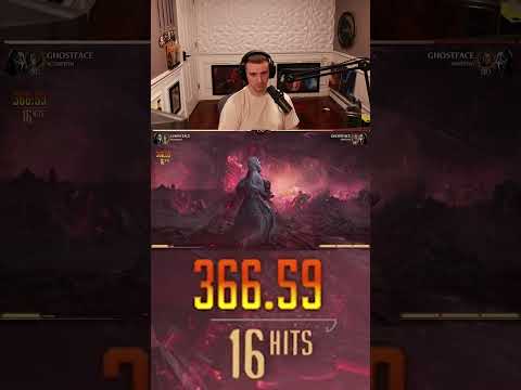 45% GHOSTFACE COMBO WITH SCORPION! #shorts