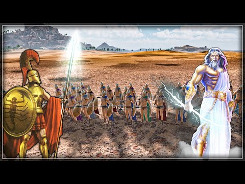 Spartans Blessed By ZEUS vs 1 Million Roman Generals - Ultra Epic Battle Simulator 2