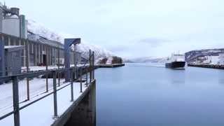 preview picture of video 'Rana docking at Mosjøen'
