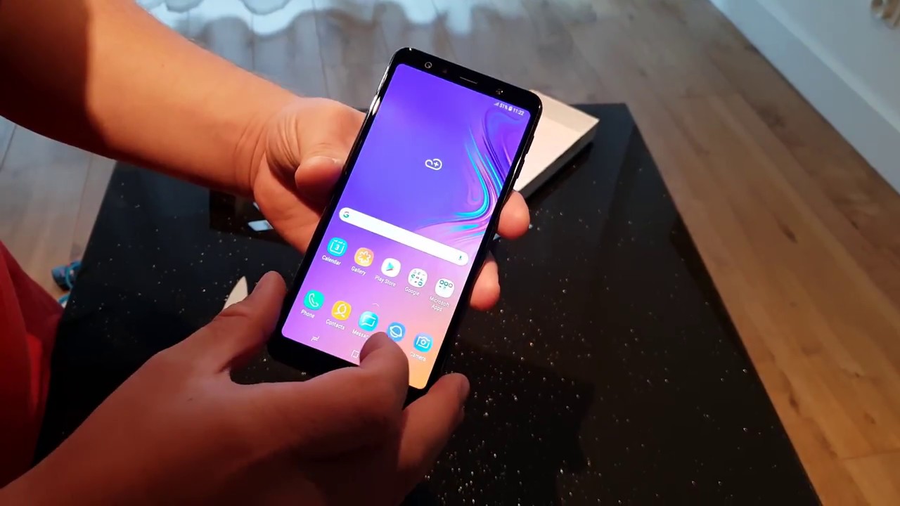 Samsung galaxy A7 2018 UNBOXING