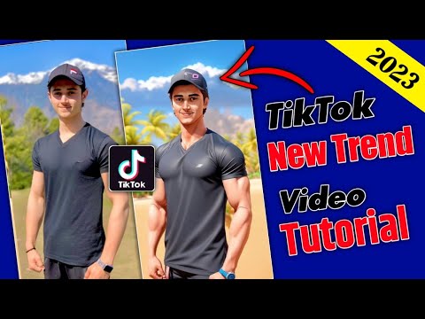TikTok New Trend normal body convert  bodybuilder video tutorial | TikTok New effect