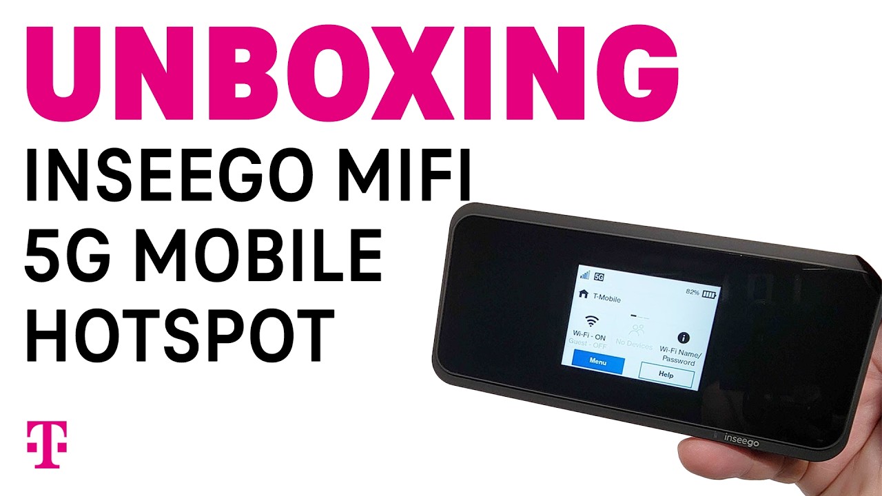 Inseego MiFi M2000 5G Mobile Hotspot Unboxing – Work and Play on the Go | T-Mobile