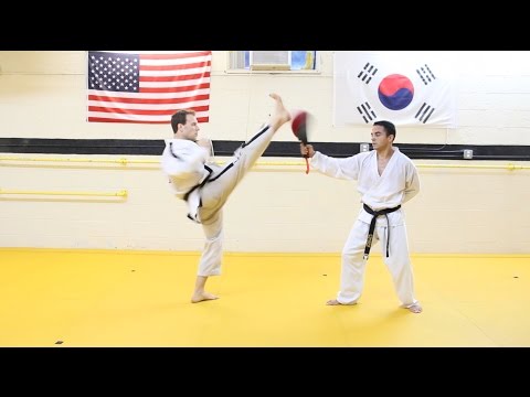 TAEKWONDO CRESCENT KICK TUTORIAL