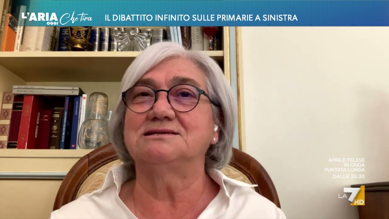 Bonelli propone un ex partigiano, la reazione sardonica di Rosy Bindi: "Sono buona, non fatemi ...